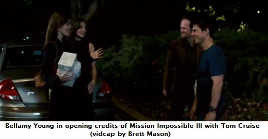 Bellamy Young and Tom Cruise - MI3 - 1